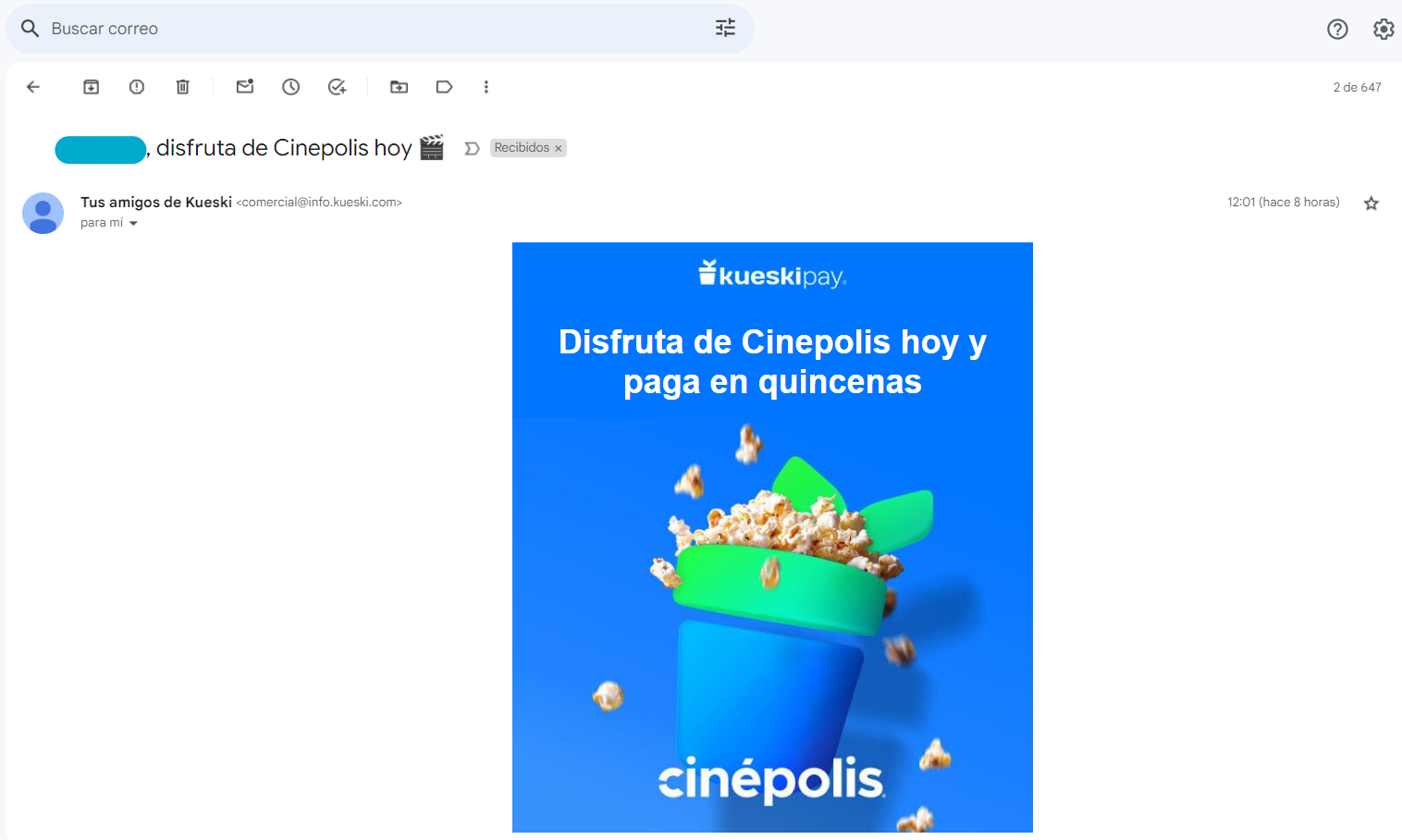 El mensaje de tu correo electrónico debe ser claro y conciso