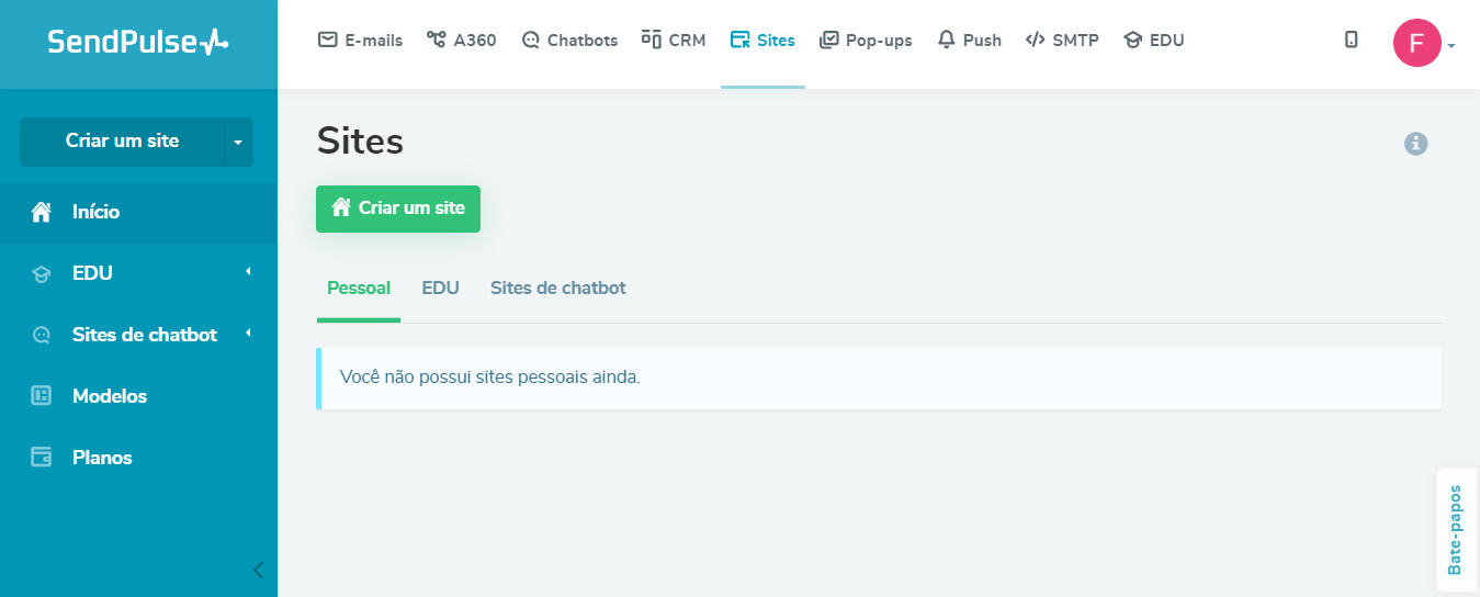 como-criar-um-site-para-apresentar-e-promover-seu-trabalho-na-sendpulse como-criar-um-site-para-apresentar-e-promover-seu-trabalho-na-sendpulse