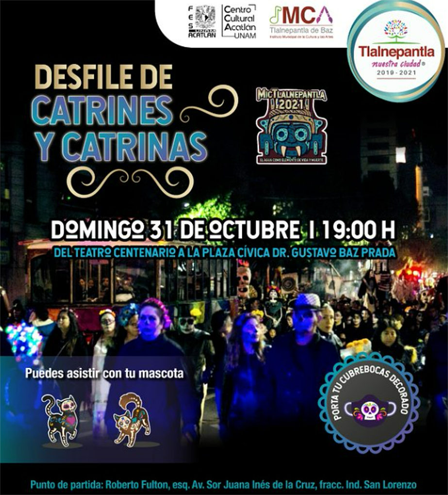 El desfile de catrinas no era tradicional hasta la película de 