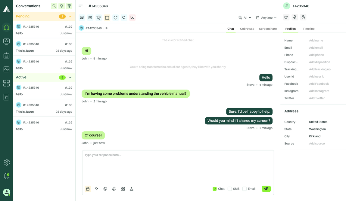multiple chats multiple chats