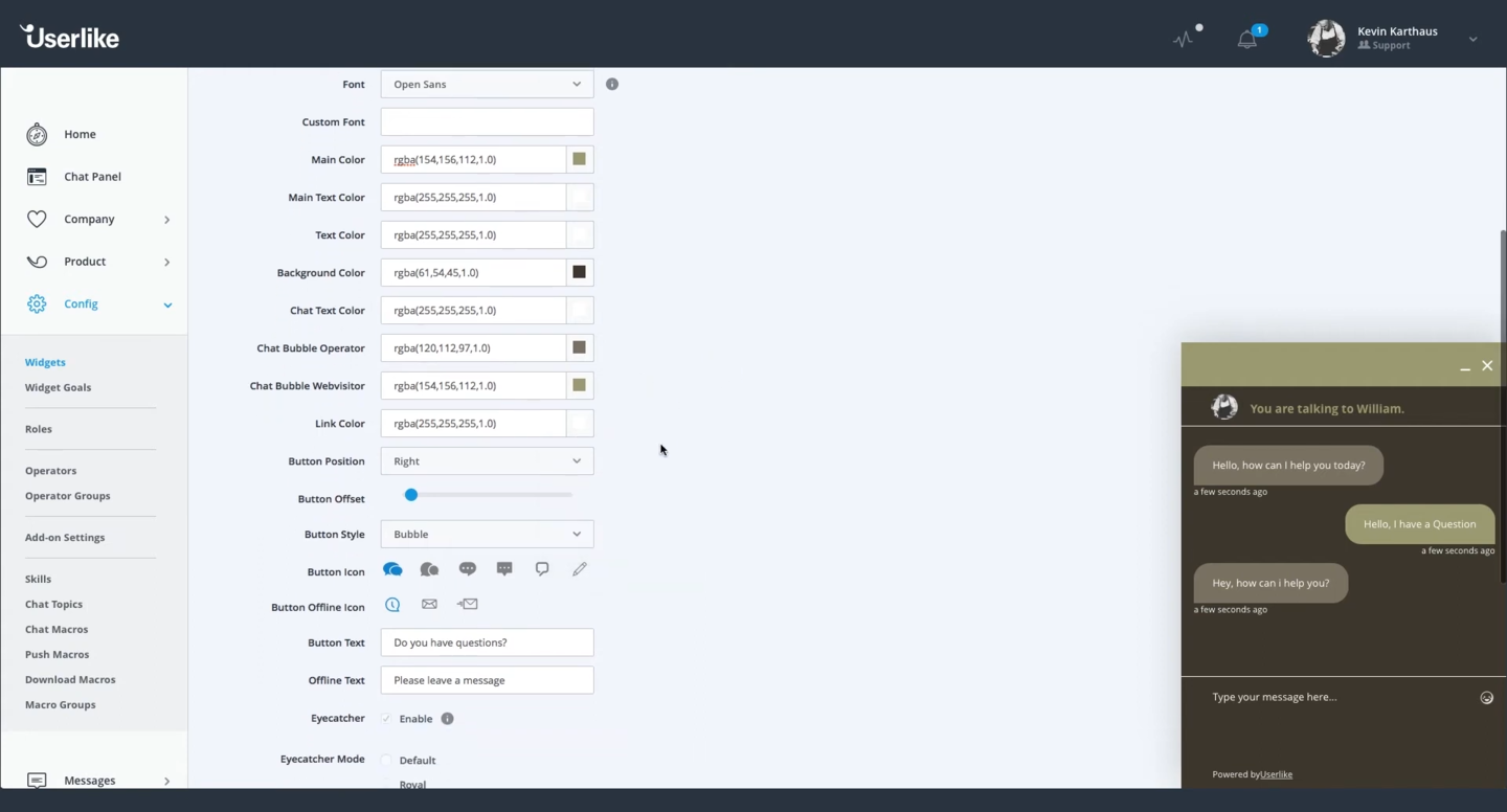 chat widget chat widget