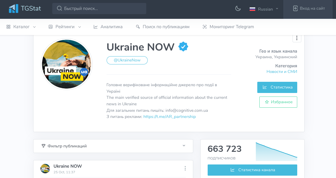 Удобный инструмент TGStat помогает выбрать площадки для размещения рекламы Удобный инструмент TGStat помогает выбрать площадки для размещения рекламы