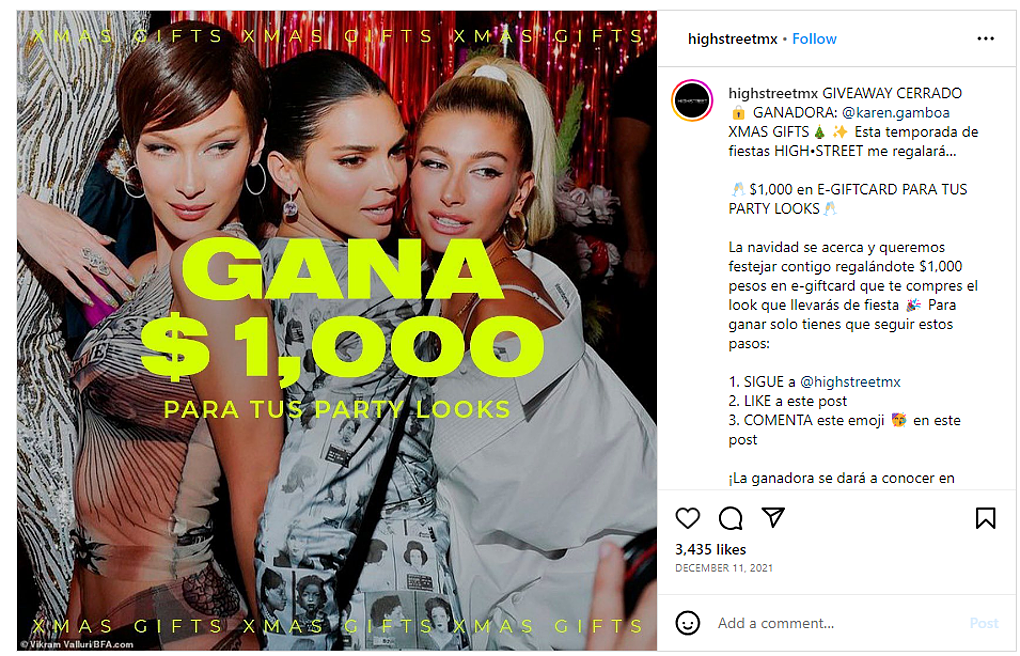 Durante las temporadas festivas es muy común y efectivo saber cómo hacer un giveaway