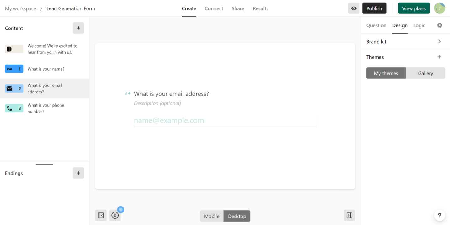Developing a subscription form Developing a subscription form