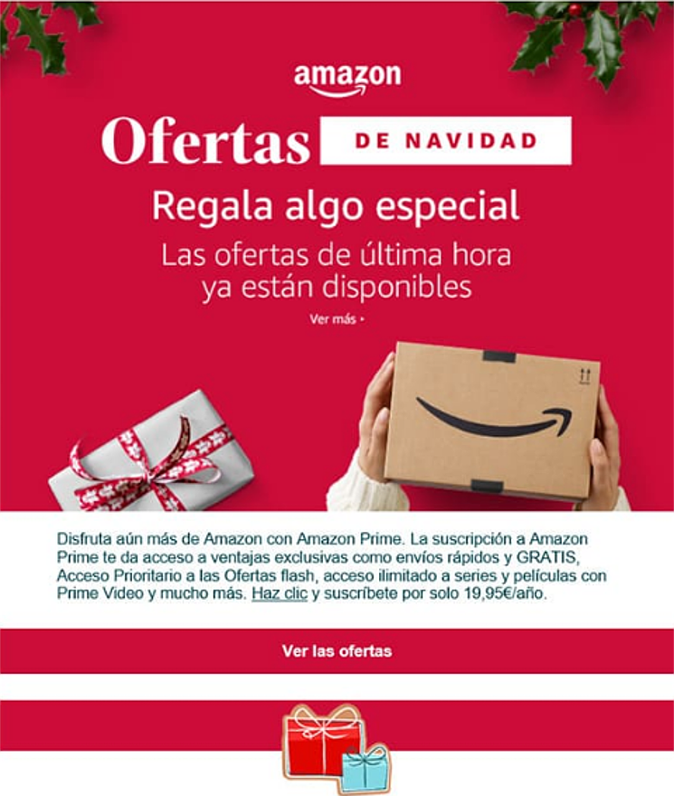 El email marketing permite que más gente interesada reciba tu publicidad de navidad