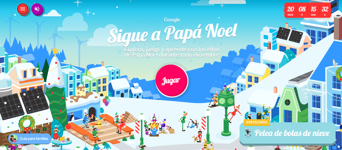 Google creó una de las mejores campañas de gamificación alrededor de la Navidad