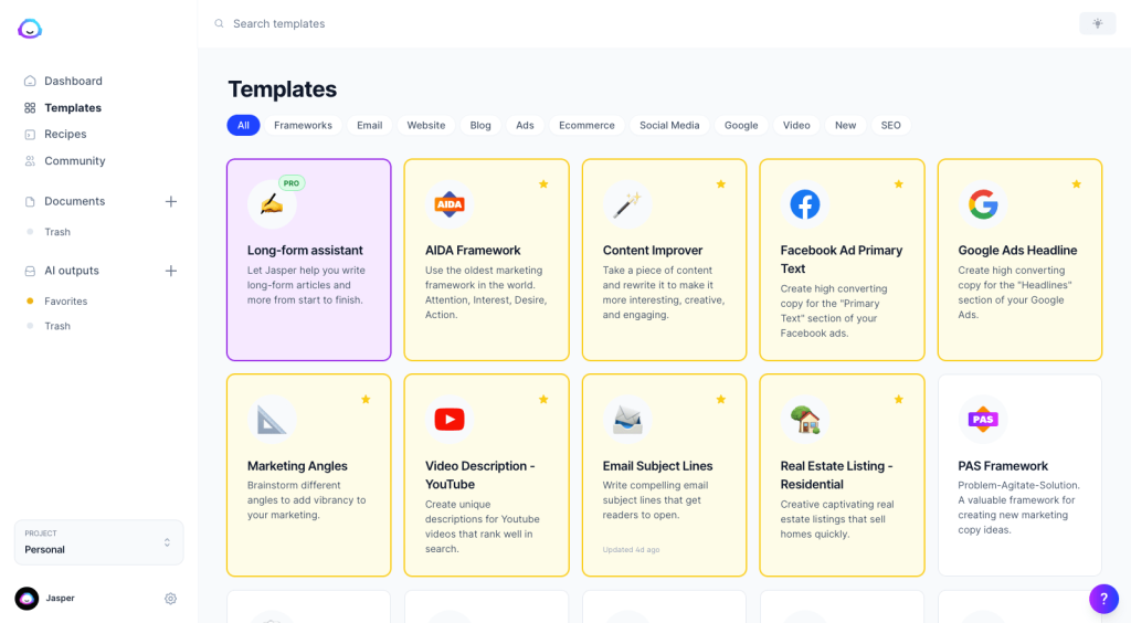templates for content generation templates for content generation