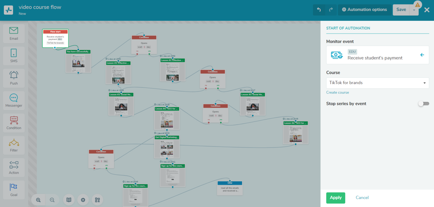 Building a flow Building a flow