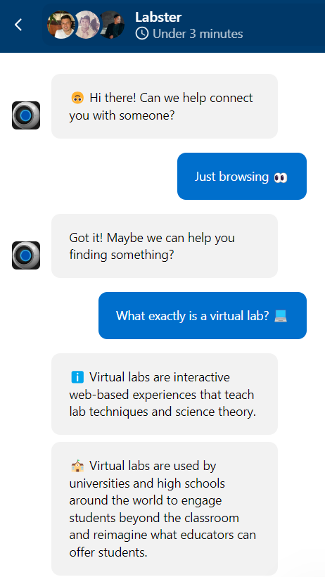 partially automated live chat partially automated live chat