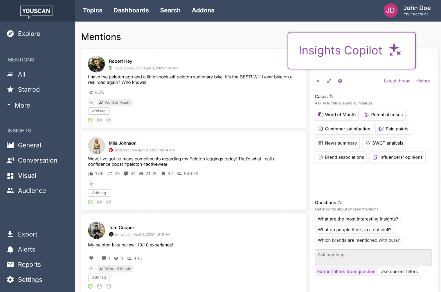 AI-powered Insights Copilot