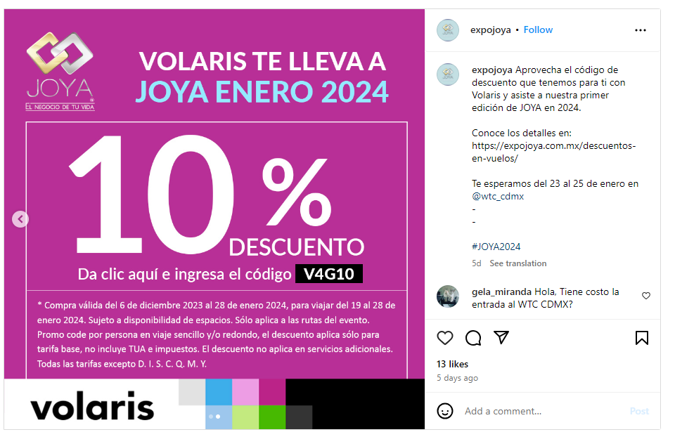 Dar descuentos es un gran consejo para las campañas de mercadotecnia de inicio de año