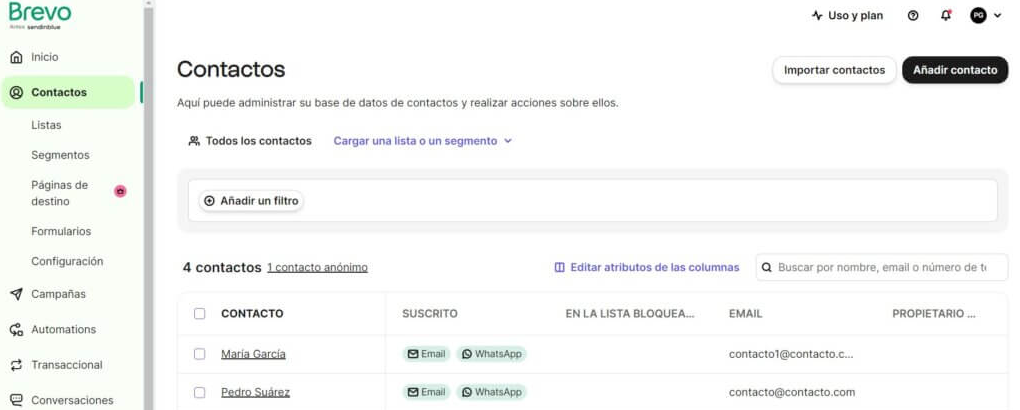 Brevo ofrece una plataforma multicanal para tu primera campaña de marketing digital Brevo ofrece una plataforma multicanal para tu primera campaña de marketing digital