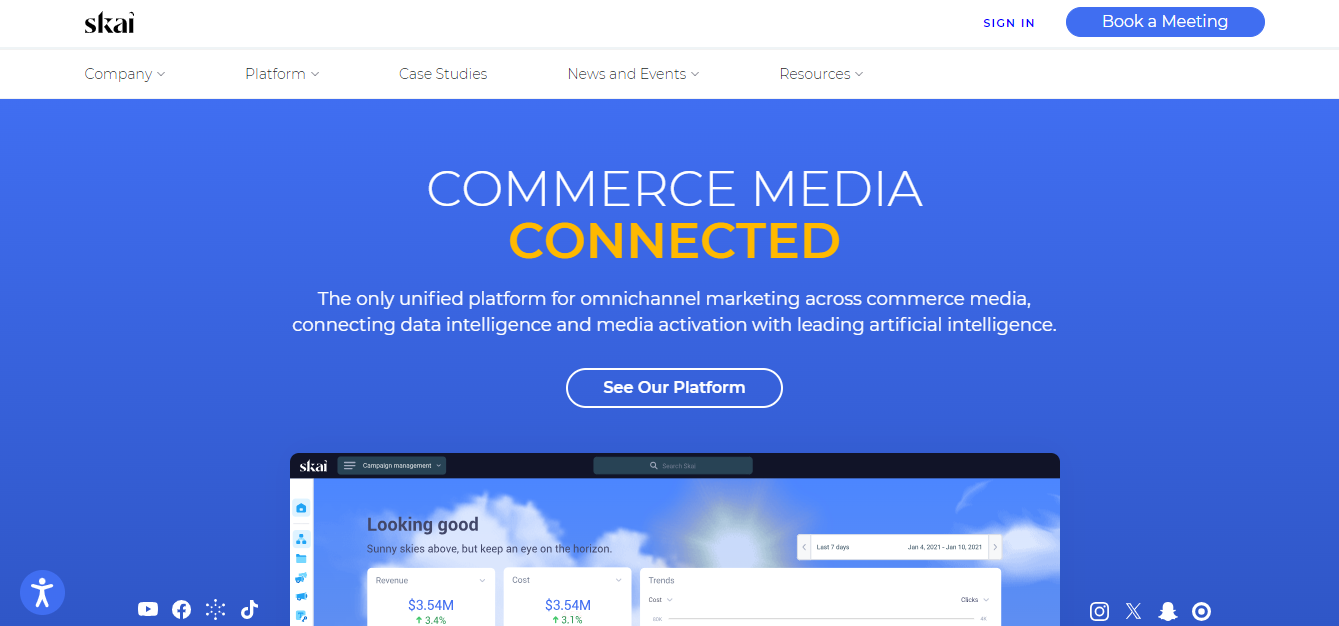 Skai es una herramienta compleja para crear campañas de marketing Skai es una herramienta compleja para crear campañas de marketing