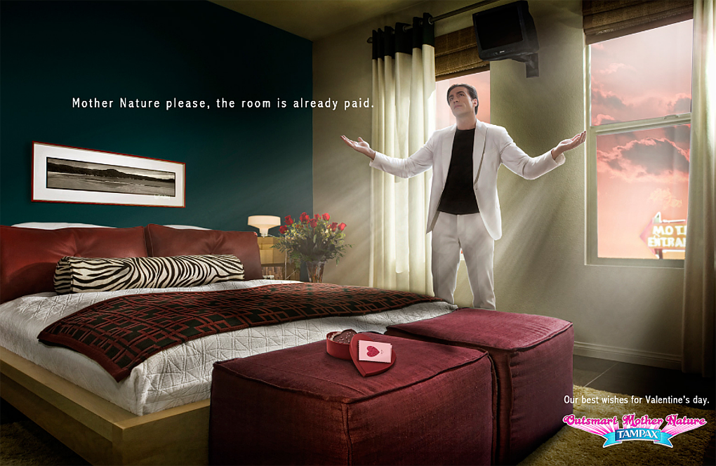 Tampax lanzó un anuncio para el 14 de febrero ofensivo y absurdo