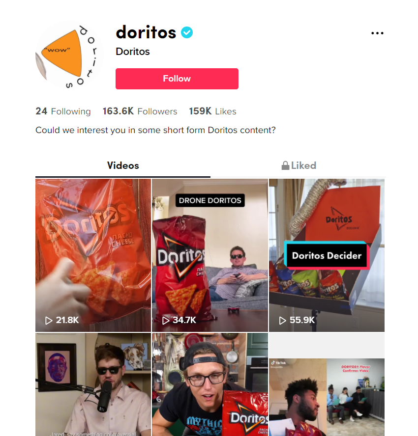 Büyük markalar genellikle TikTok'u sadece izleyicilerinin komik kemiklerini gıdıklamak için kullanır