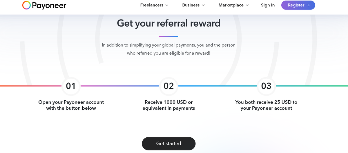 Реферальная программа Payoneer Реферальная программа Payoneer