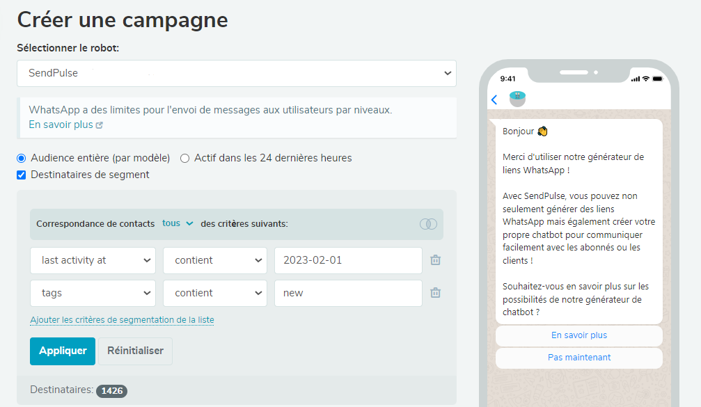 Utilisez les données dont vous disposez sur vos abonnés pour envoyer des campagnes pertinentes