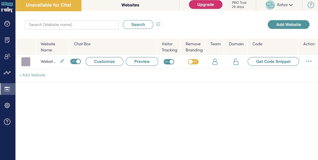 Installer le chat en direct de PureChat sur un site Web
