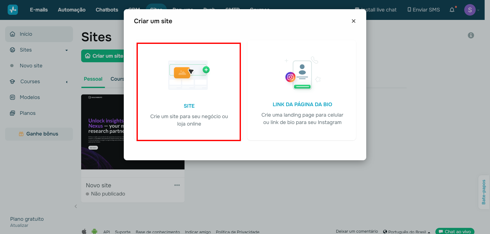 como-criar-uma-landing-page-na-sendpulse-segundo-passo como-criar-uma-landing-page-na-sendpulse-segundo-passo