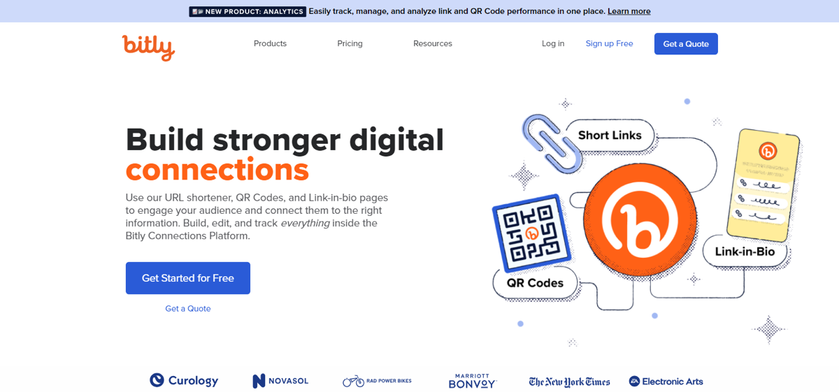 Сервіс коротких посилань Bitly.com