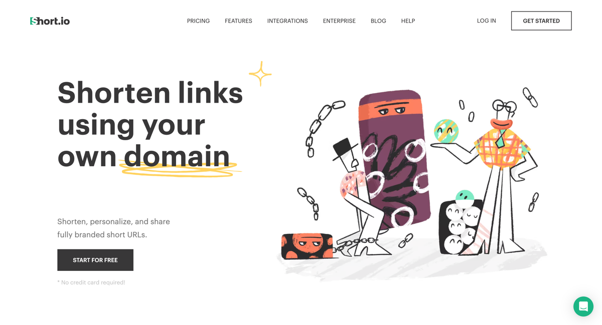 Сервіс коротких посилань Short.io