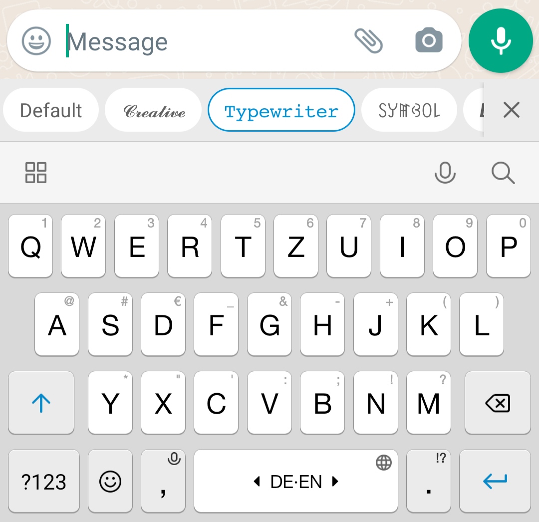 keyboard formatting options keyboard formatting options