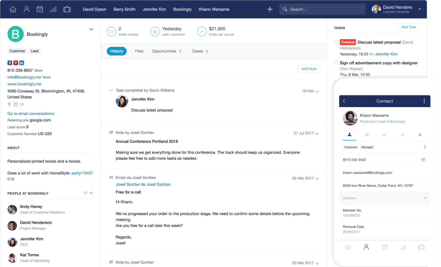 contact profile contact profile