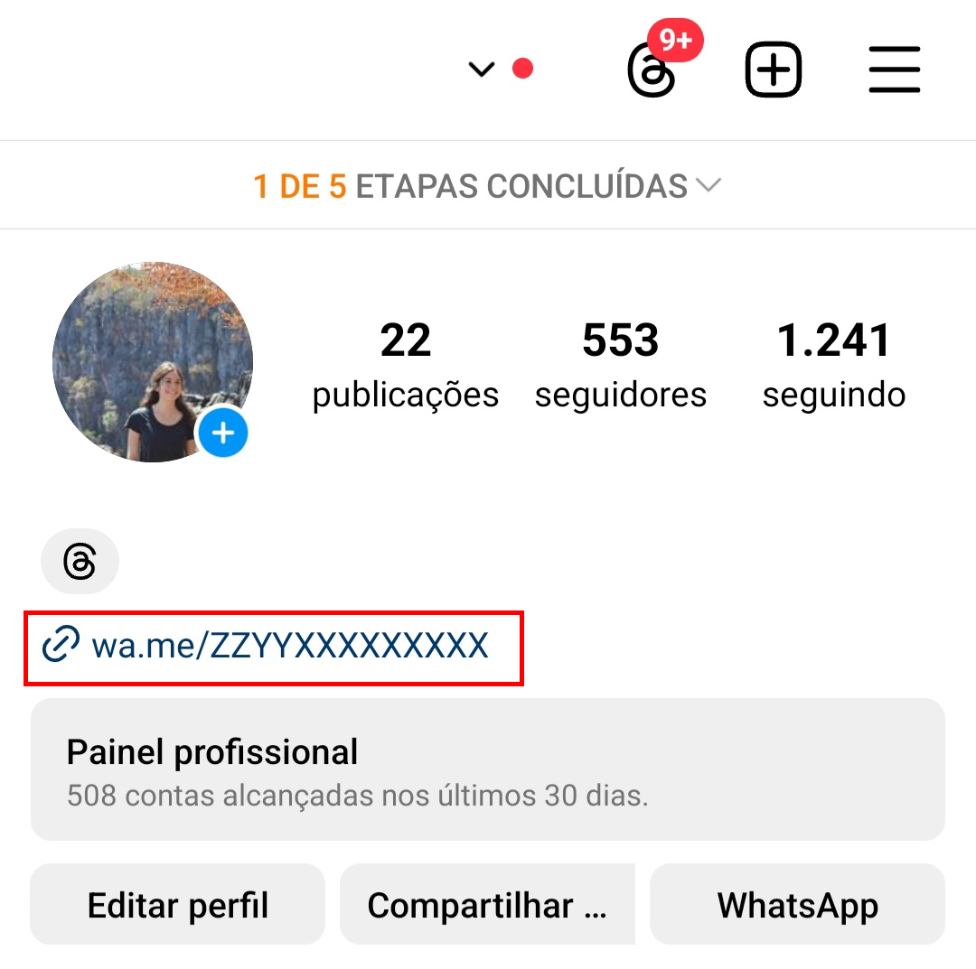 como-colocar-link-do-whatsapp-no-instagram-quinto-passo