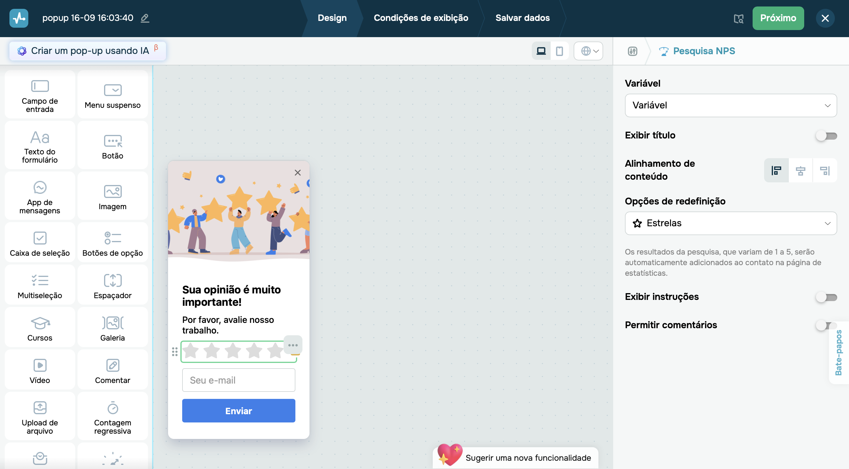 exemplos-de-email-prontos-widget-de-pesquisa-nps-sendpulse
