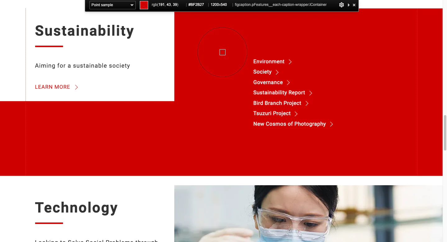 ColorZilla es una extensión de Chrome que te permite elegir colores especiales