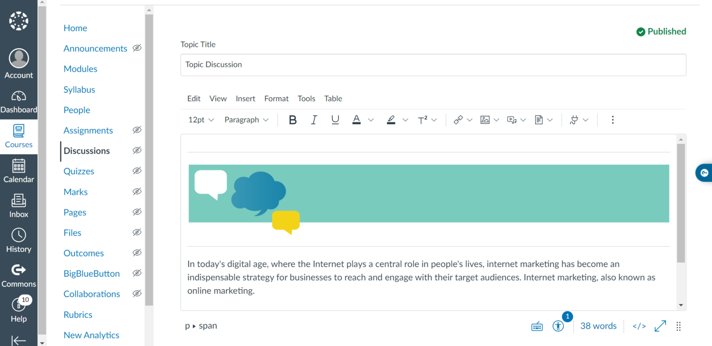 Додавання нового курсу