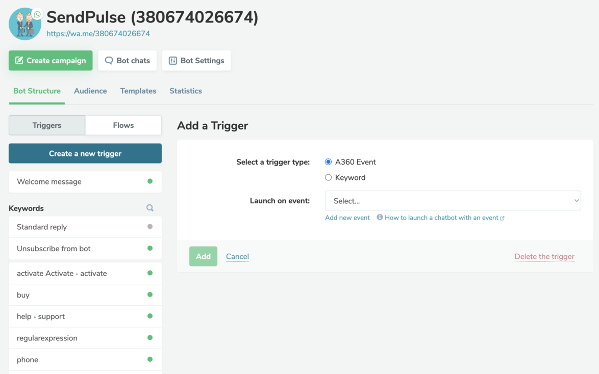 eventi personalizzati