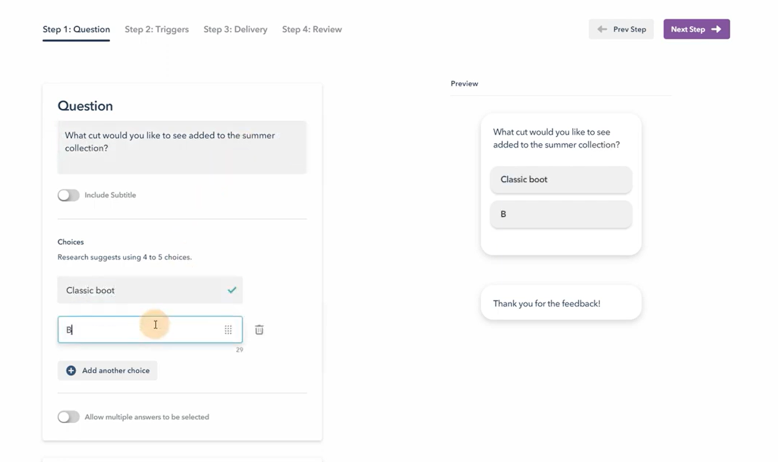 Lucky Orange te brinda la opción de diseñar encuestas para tus clientes online Lucky Orange te brinda la opción de diseñar encuestas para tus clientes online