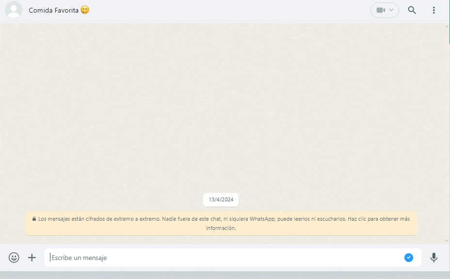 Crear una encuesta en WhatsApp web implica el mismo proceso que en iOS Crear una encuesta en WhatsApp web implica el mismo proceso que en iOS