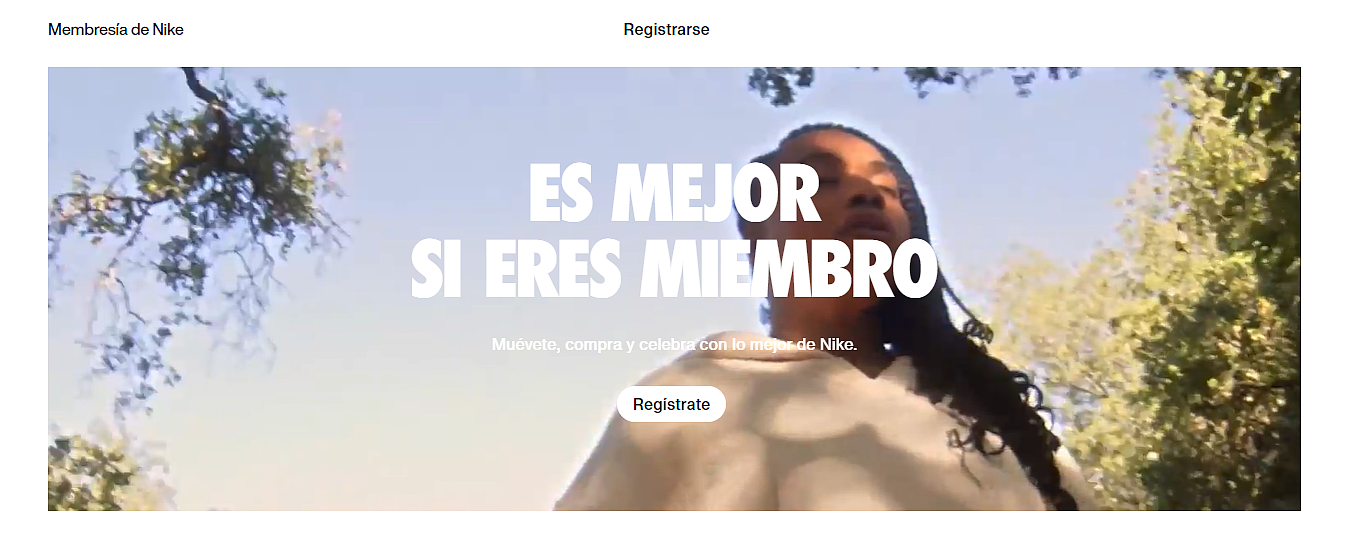 La membresía de Nike es uno de los mejores ejemplos de programas de lealtad La membresía de Nike es uno de los mejores ejemplos de programas de lealtad
