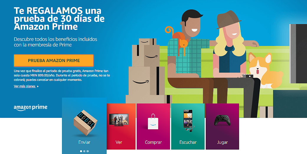 Amazon Prime es uno de los ejemplos de programas de lealtad más populares Amazon Prime es uno de los ejemplos de programas de lealtad más populares