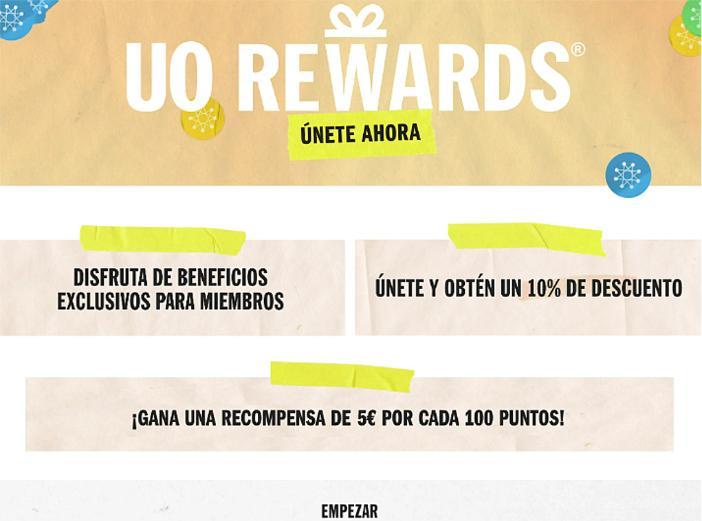 Urban Outfitters ofrece uno de los mejores programas de lealtad en el mercado Urban Outfitters ofrece uno de los mejores programas de lealtad en el mercado