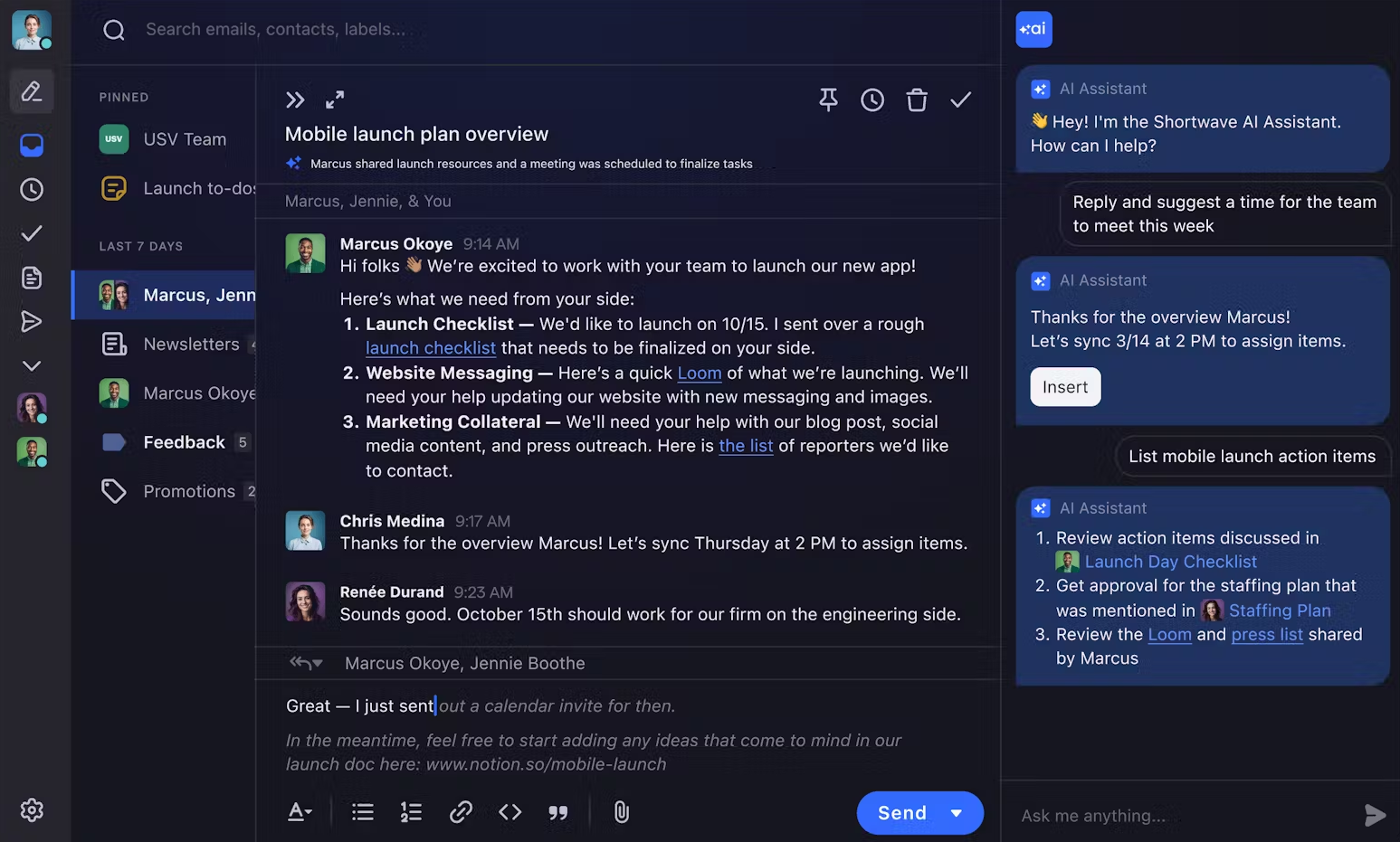 AI email assistant for Gmail AI email assistant for Gmail