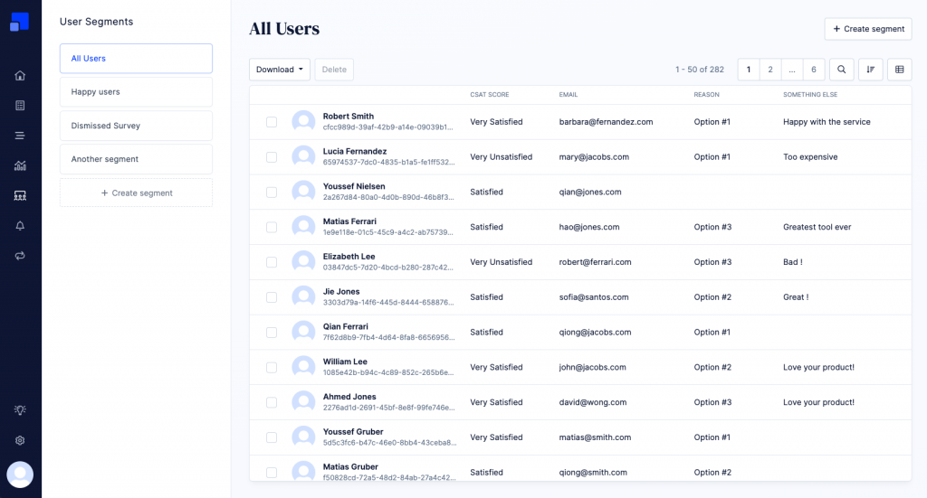 User segmentation User segmentation