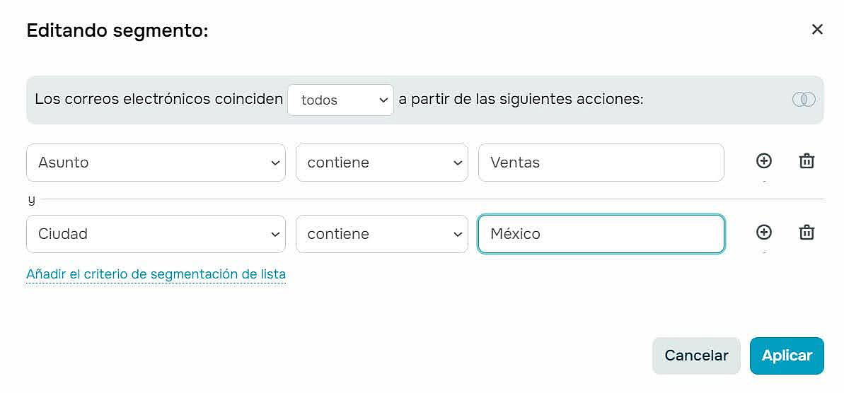 La segmentación que te ofrece SendPulse, te ayudará a llegar fácilmente a tu mercado objetivo