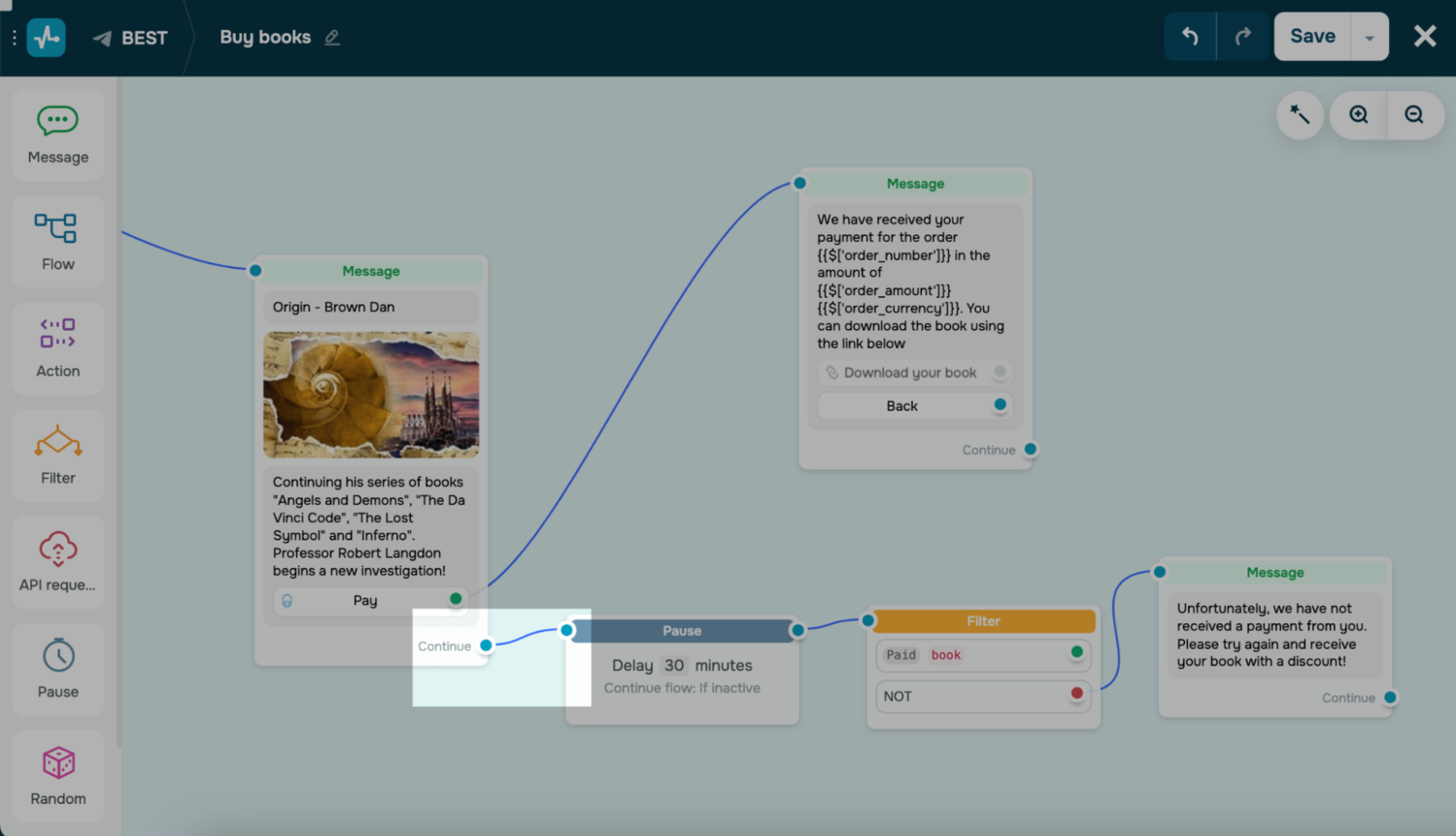 bot payment branch bot payment branch
