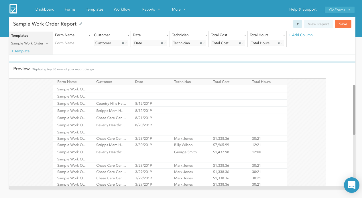 Viewing data Viewing data