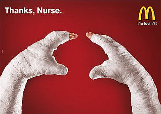 La publicidad creativa necesita solamente el texto necesario La publicidad creativa necesita solamente el texto necesario