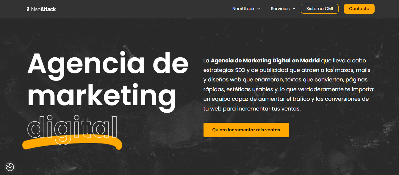 NeoAttack es una gran agencia especializada en SEO y marketing digital NeoAttack es una gran agencia especializada en SEO y marketing digital