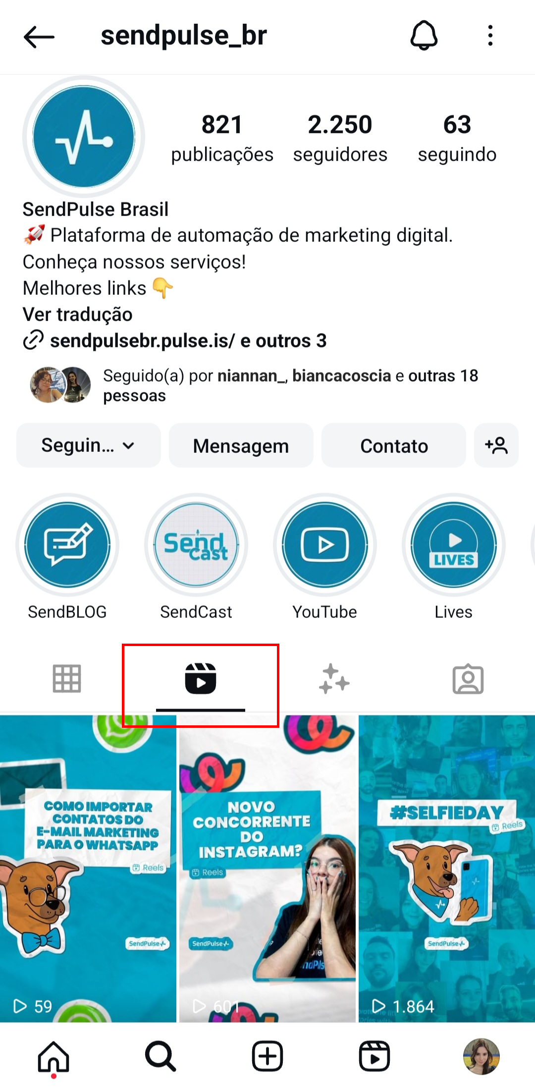 primeiro-passo-de-como-responder-mensagem-no-instagram-reels