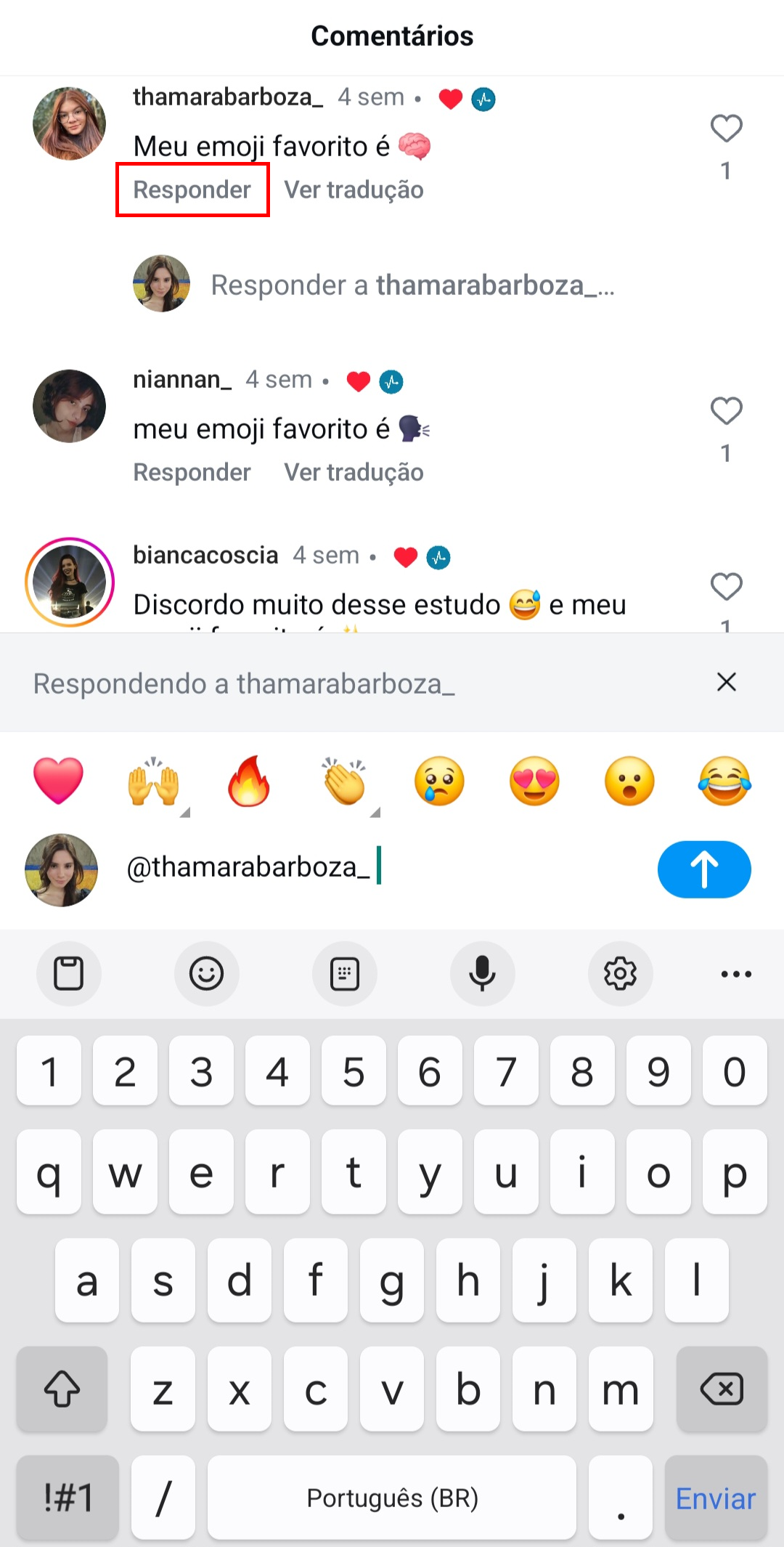 segundo-passo-de-como-responder-mensagem-no-instagram-no-feed