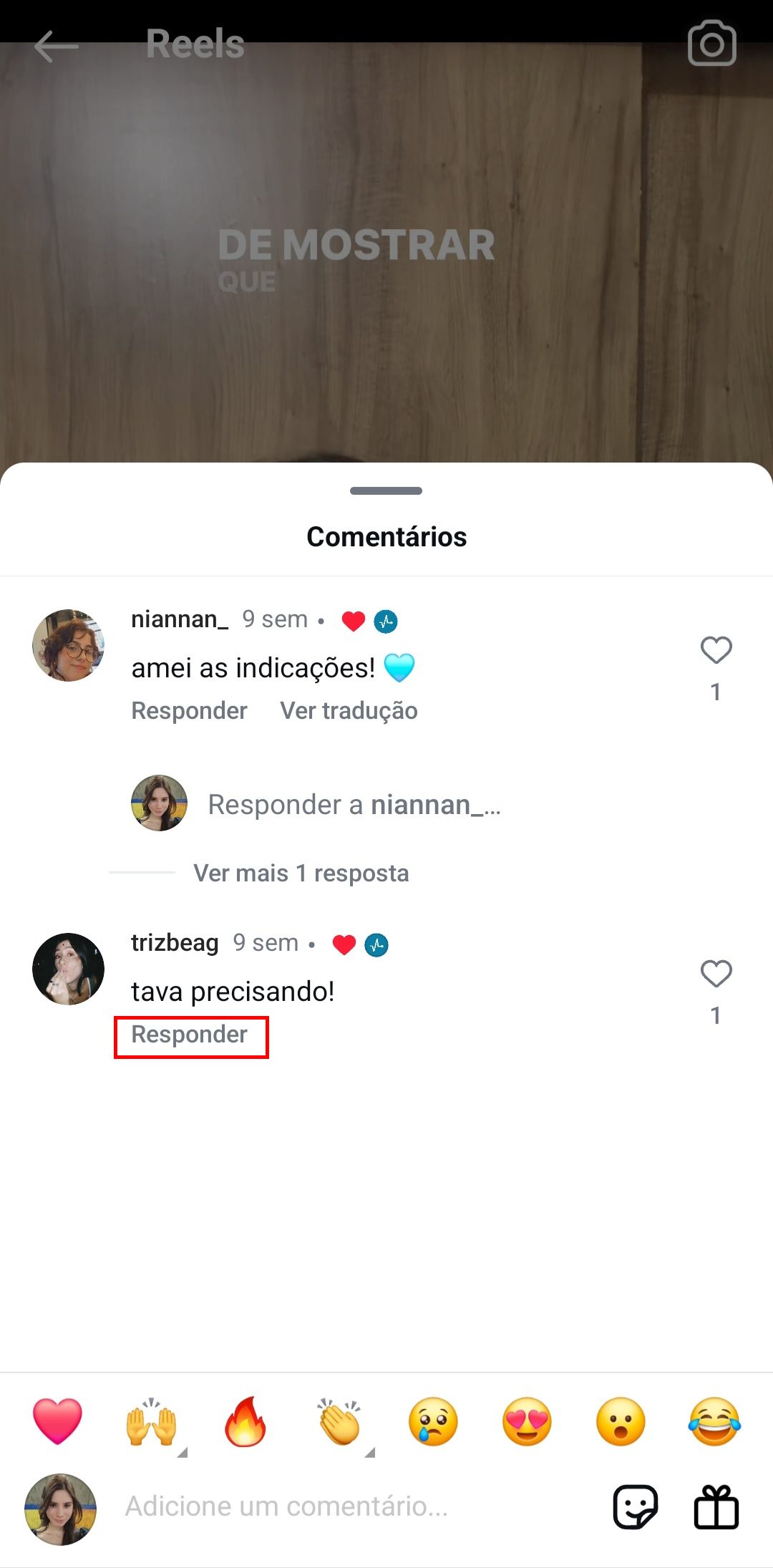 terceiro-passo-de-como-responder-mensagem-no-instagram-reels