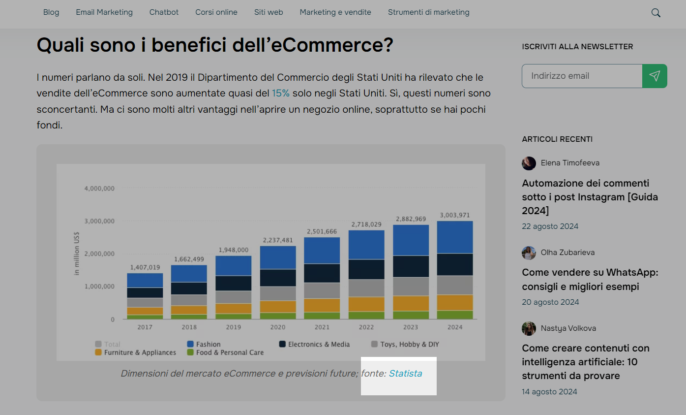 Link di riferimento Link di riferimento