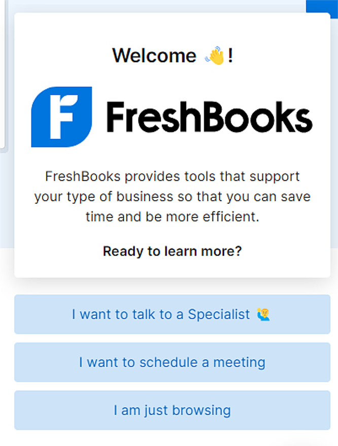 Un mensaje de bienvenida efectivo ofrece información sobre tu empresa