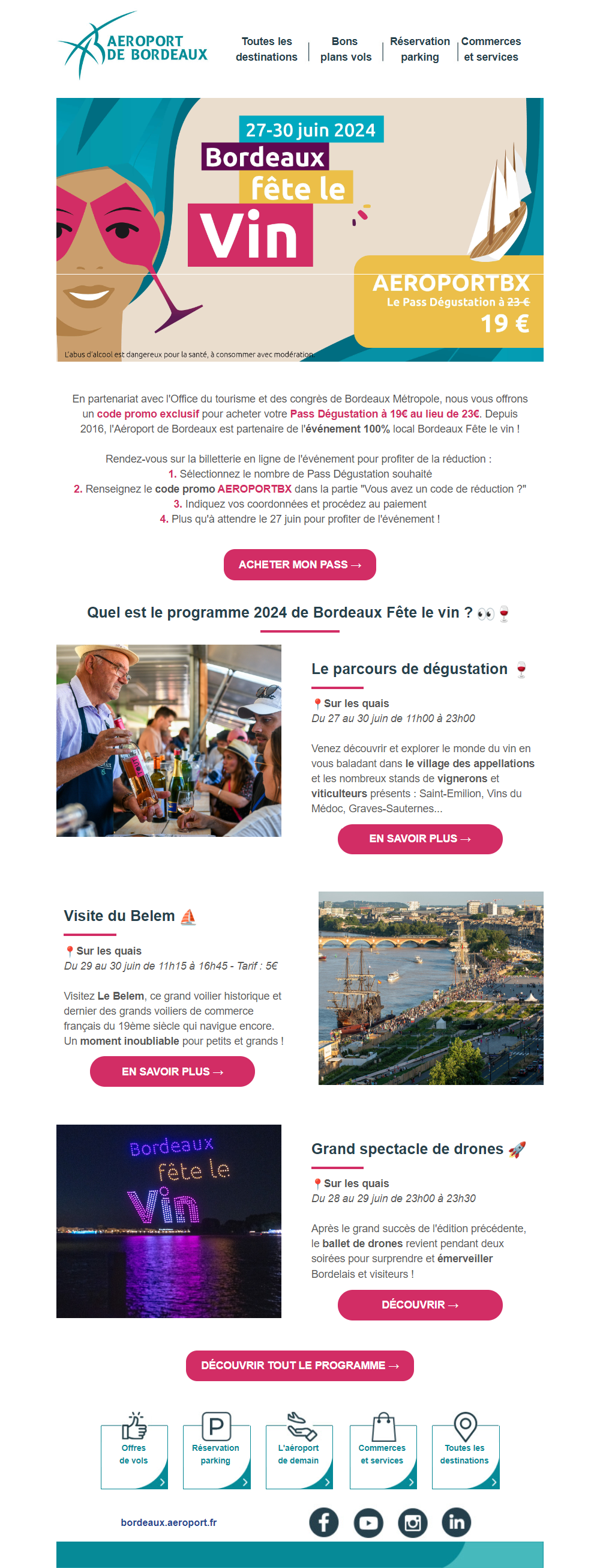 Un exemple d'un email bien fait